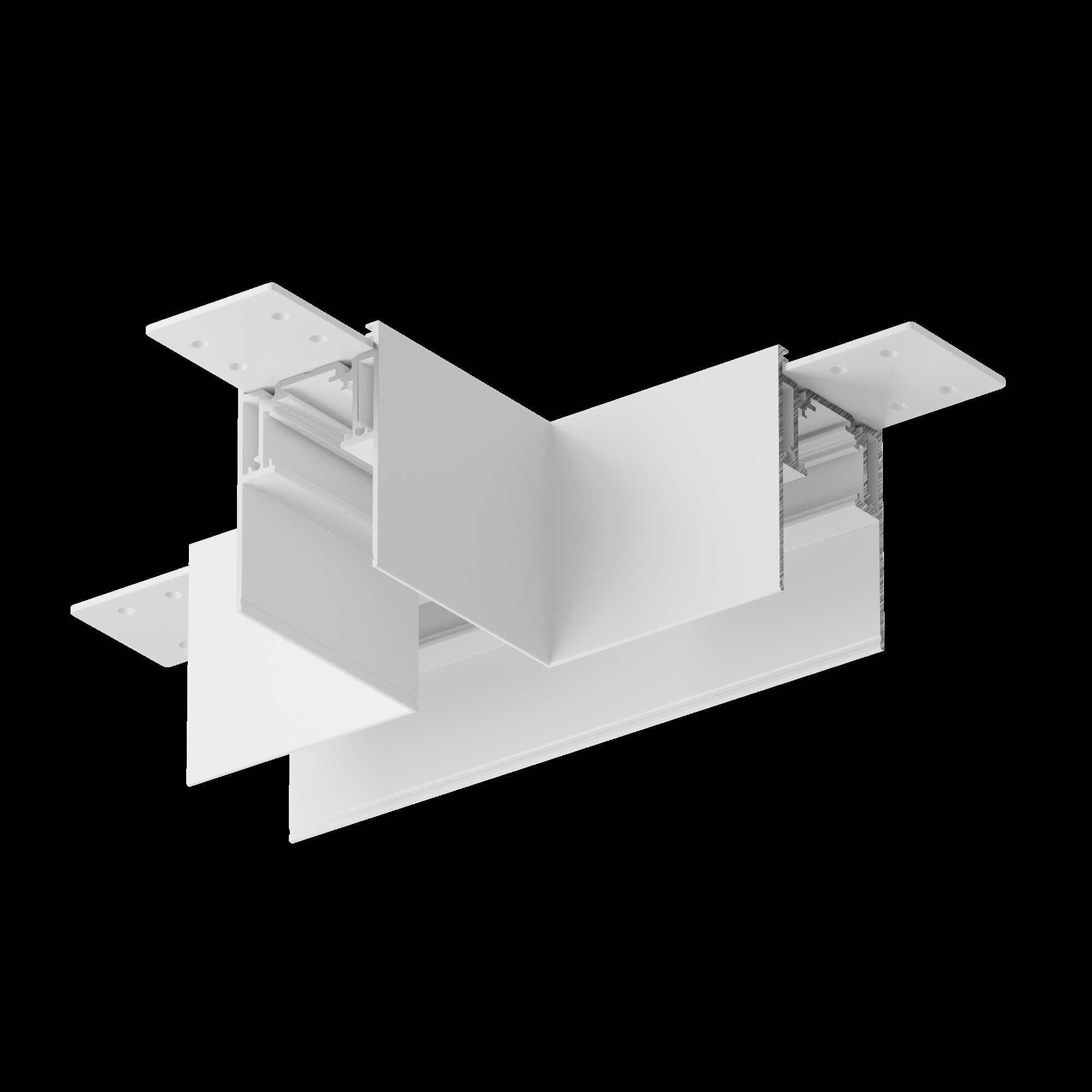 Коннектор Т-образный Gravity накладной белый Комплектующие для накладной трековой системы Technical TRA010CT-41W — изображение 4