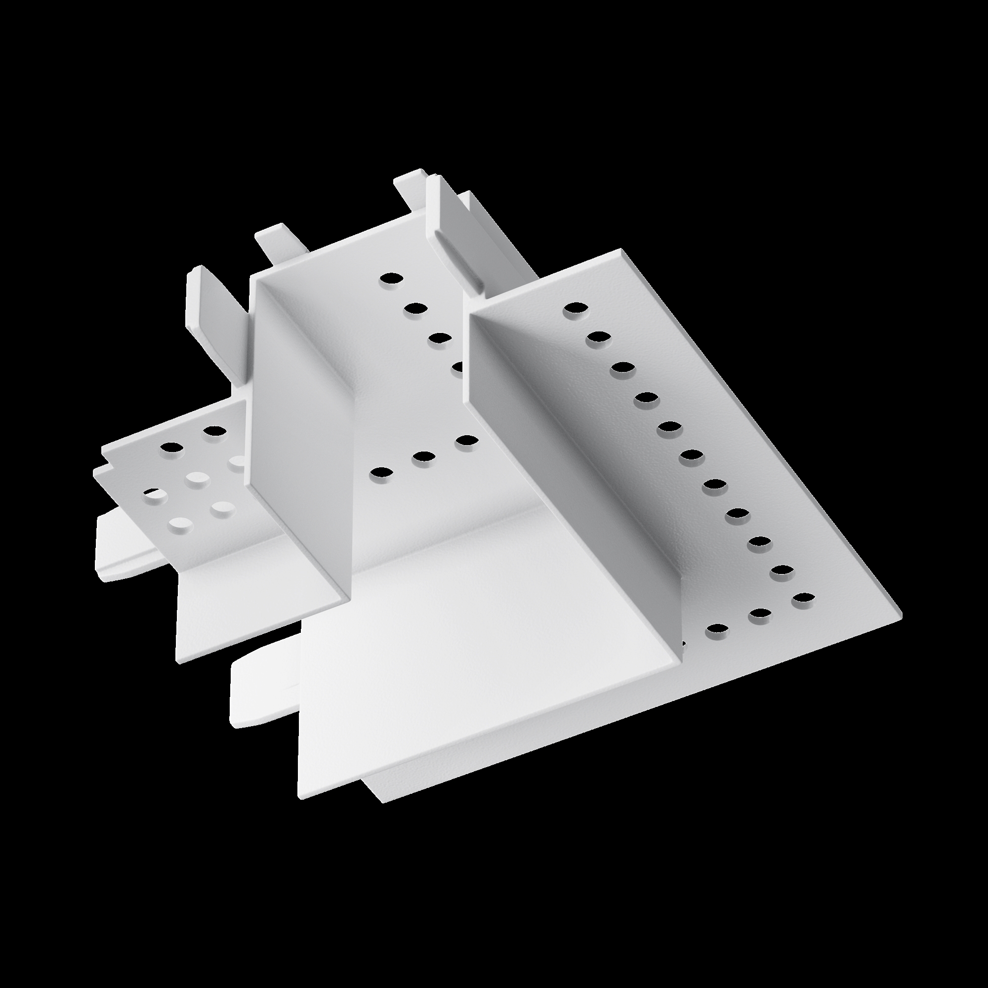 Коннектор угловой Radity встраиваемый белый Комплектующие для встраиваемой трековой системы Technical TRA084CL-12W — изображение 4