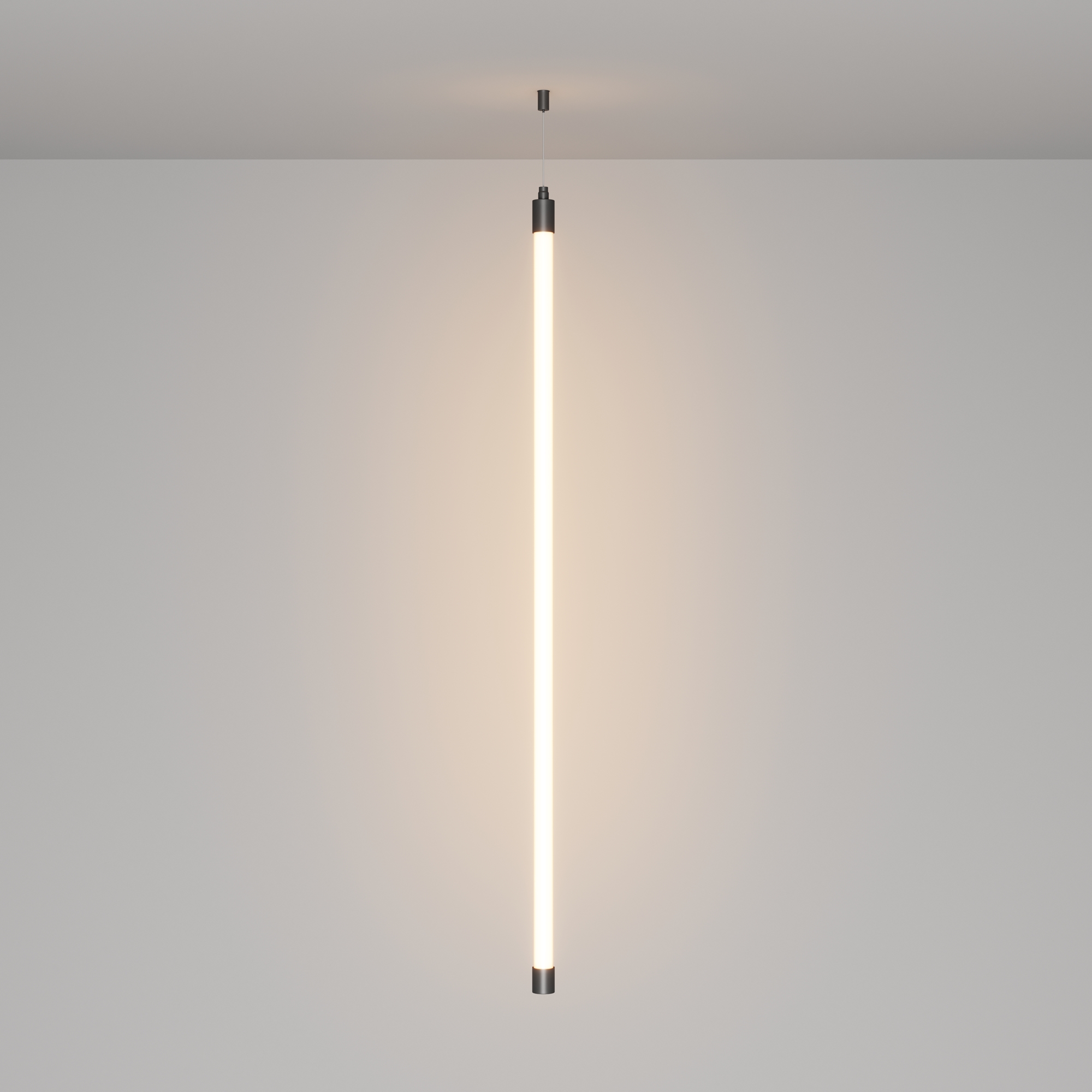 Набор для вертикального подвесного монтажа Nemo D25 черный Комплектующие для гибкого неона Led Strip 20309 — изображение 3