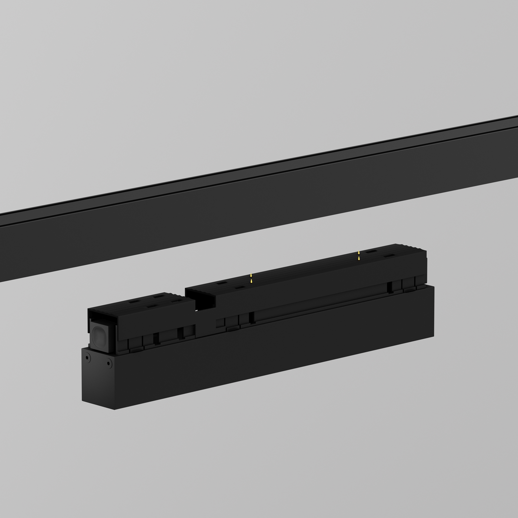 Уличный трековый светильник Points Exility IP 3000К 12Вт 36° черный Уличный трековый светильник Outdoor O-TR02-2-S-12WB3K — изображение 4