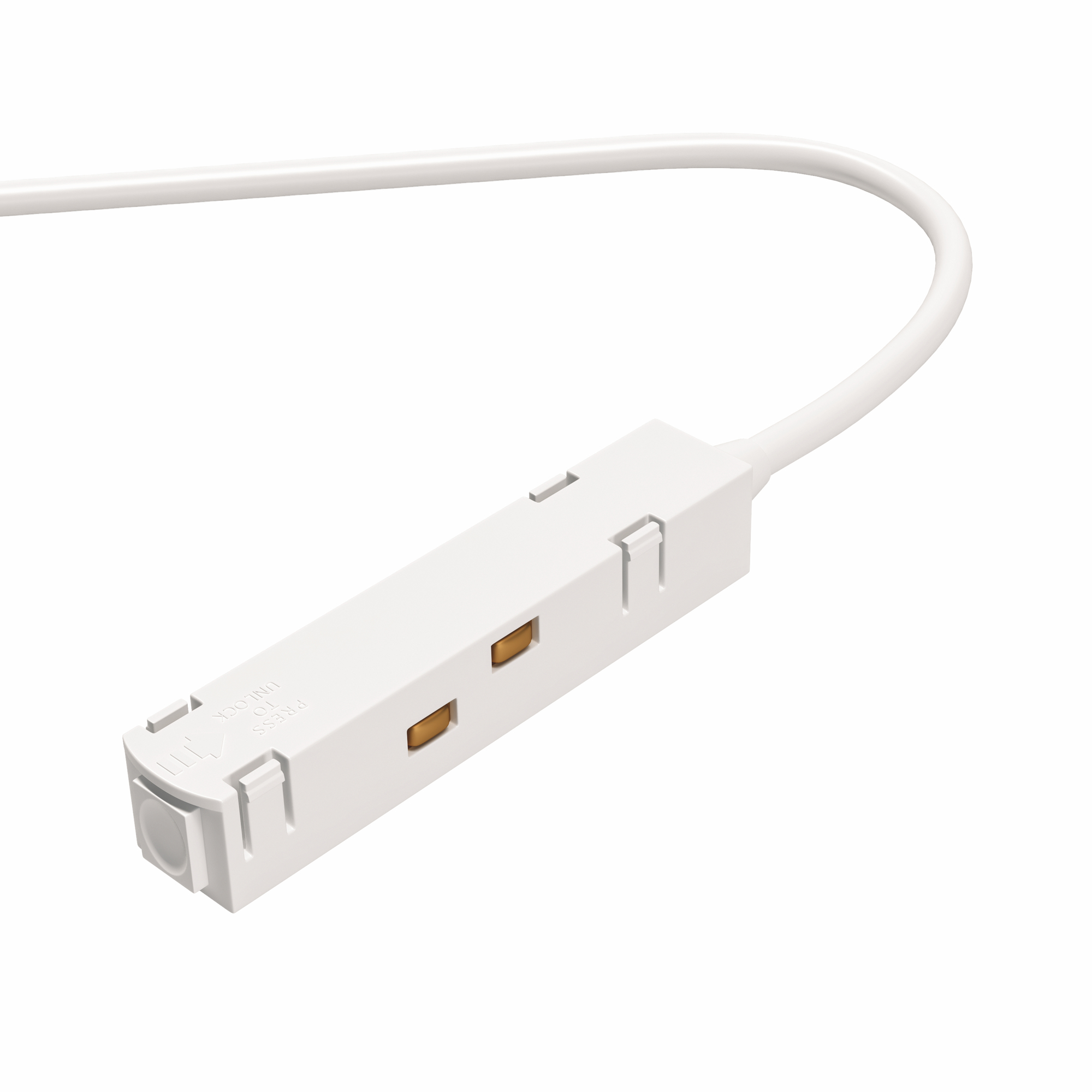 Ввод питания S35 белый Комплектующие для систем освещения с токоведущими элементами Technical TRA004B-22W