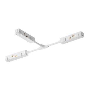 Коннектор питания Т-образный Gravity белый Комплектующие для систем освещения с токоведущими элементами Technical TRA004CWT-22W