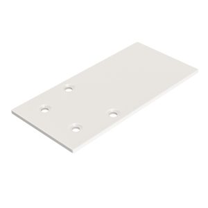 Заглушка торцевая 1шт S35 накладной белый Комплектующие для накладной трековой системы Technical TRA004EC-21W