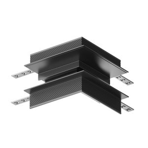 Угловой коннектор внешний S35 встраиваемый черный Комплектующие для встраиваемой трековой системы Technical TRA004OCL-22B