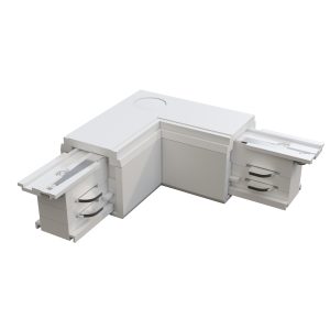 Коннектор угловой внутренний Trinity белый Комплектующие для систем освещения с токоведущими элементами Technical TRA005CL-31W-R