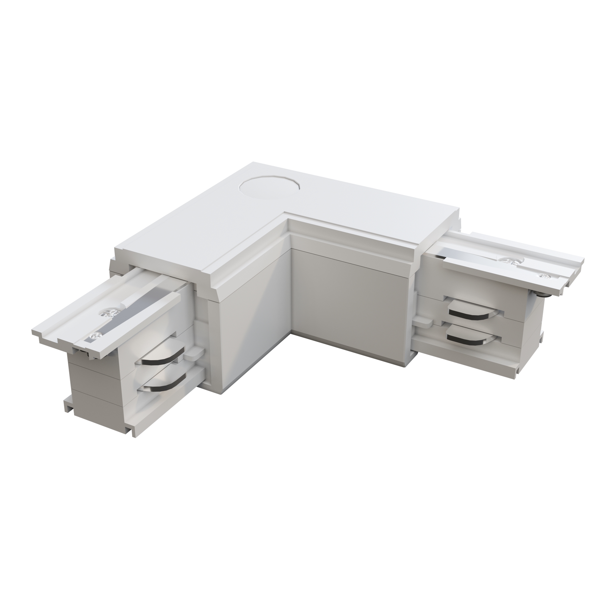 Коннектор угловой внутренний Trinity белый Комплектующие для систем освещения с токоведущими элементами Technical TRA005CL-31W-R