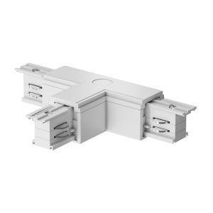 Коннектор Т-образный левый Trinity белый Комплектующие для систем освещения с токоведущими элементами Technical TRA005CT-31W-L