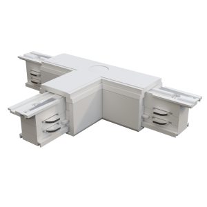 Коннектор Т-образный правый Trinity белый Комплектующие для систем освещения с токоведущими элементами Technical TRA005CT-31W-R