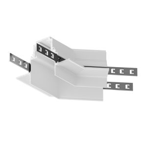 Угол-соединитель 135° Gravity встраиваемый белый Комплектующие для встраиваемой трековой системы Technical TRA010CLO-42W