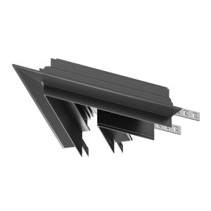 Угол-соединитель 45° Gravity встраиваемый черный Комплектующие для встраиваемой трековой системы Technical TRA010CLS-42B