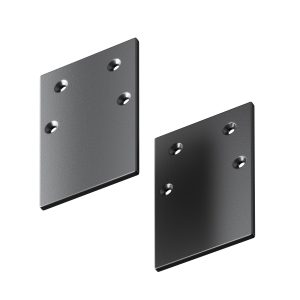 Заглушка торцевая 2шт Gravity накладной черный Комплектующие для накладной трековой системы Technical TRA010EC-41B