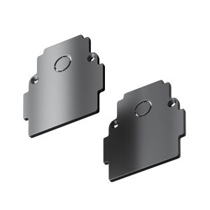 Заглушка торцевая 2шт Gravity встраиваемый черный Комплектующие для встраиваемой трековой системы Technical TRA010EC-42B