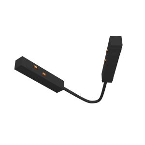 Коннектор питания угловой 15 см Exility черный Комплектующие для систем освещения с токоведущими элементами Technical TRA034CPC-42B-15