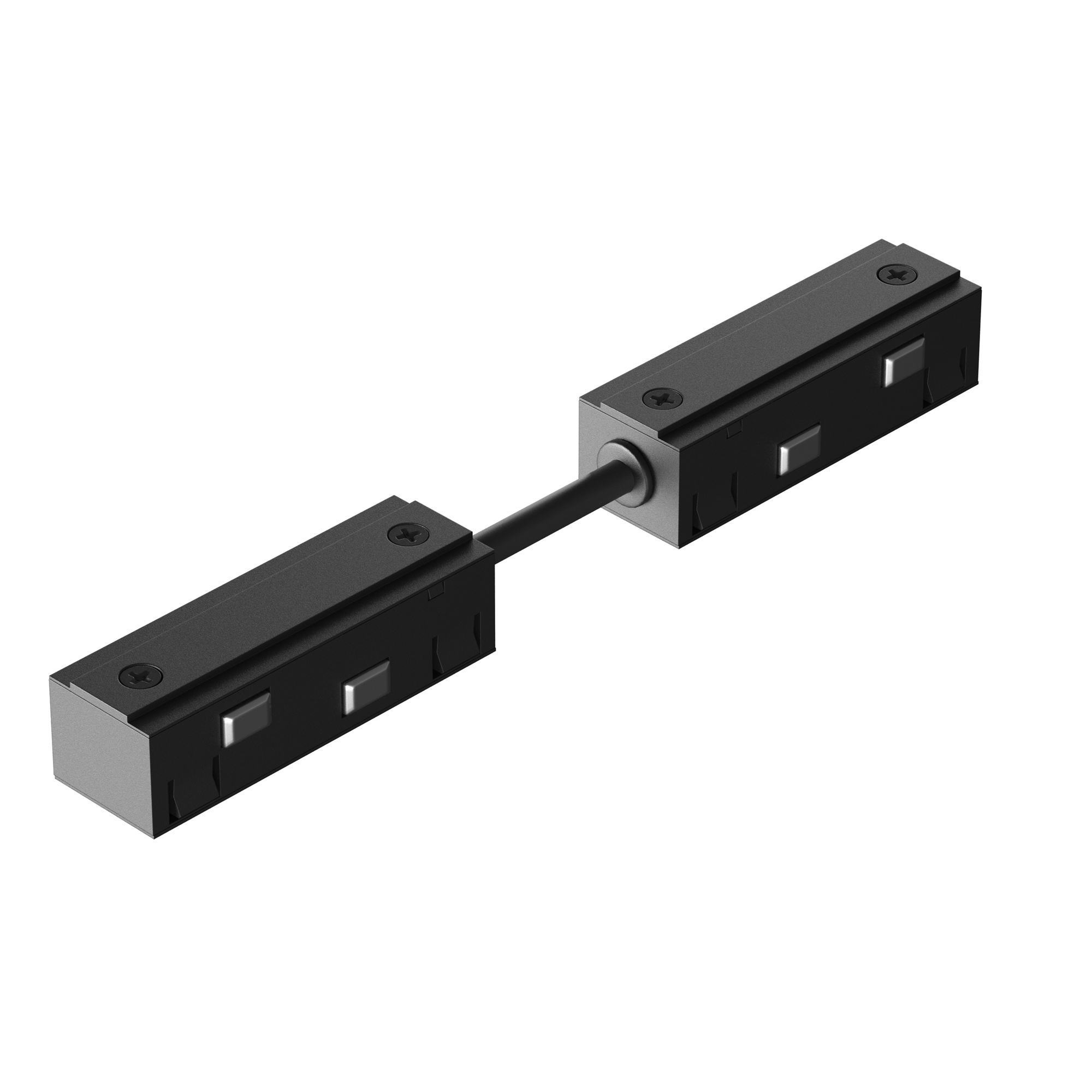 Коннектор питания прямой гибкий 5см Exility черный Комплектующие для систем освещения с токоведущими элементами Technical TRA034CPC-42B-5-1