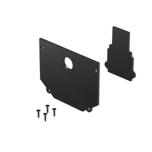 Комплект заглушек к шинопроводу Exility для монтажа в натяжной ПВХ потолок (внешняя 2 шт+внутренняя 2 шт) Комплектующие для встраиваемой трековой системы Technical TRA034EC-SCH-42B