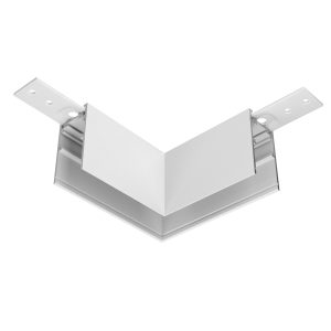 Коннектор угловой Exility накладной белый Комплектующие для накладной трековой системы Technical TRA034HCL-41W