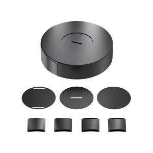 Потолочная накладная чаша для блока питания Parity черная Комплектующие для систем освещения с токоведущими элементами Technical TRA130SC-1B