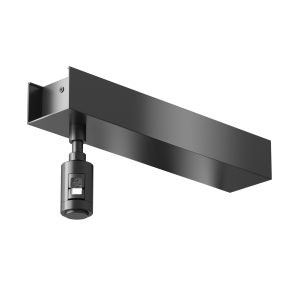 Основание потолочное Short для блока питания с вводом питания Flarity черный Комплектующие для систем освещения с токоведущими элементами Technical TRA156C-BB1-B