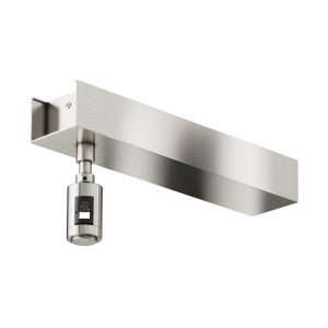 Основание потолочное Short для блока питания с вводом питания Flarity платина Комплектующие для систем освещения с токоведущими элементами Technical TRA156C-BB1-PT