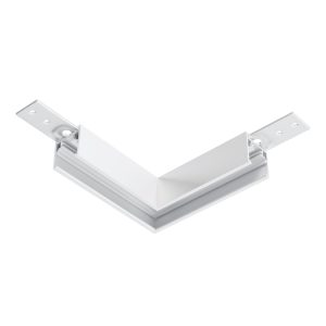 Коннектор угловой Exility накладной низкопрофильный Комплектующие для трековой системы Technical TRAM034CL-41W