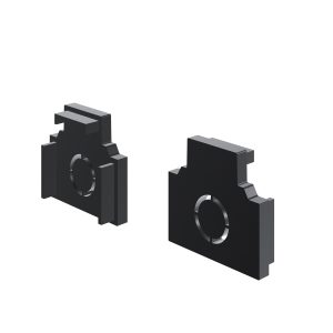 Заглушки для встраиваемого низкопрофильного шинопровода Exility 2шт. Комплектующие для трековой системы Technical TRAM034EC-42B