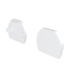 Заглушки для круглого низкопрофильного шинопровода Exility 2шт Комплектующие для трековой системы Technical TRAM034EC-R-41W