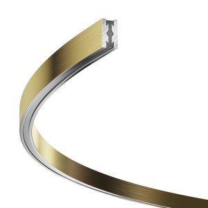 Шинопровод круглый из полукругов 1500мм Flarity латунь Шинопровод накладной/подвесной Technical TRX154-2SR-D1500-BS