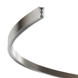 Шинопровод круглый из полукругов 1500мм Flarity платина Шинопровод накладной/подвесной Technical TRX154-2SR-D1500-PT