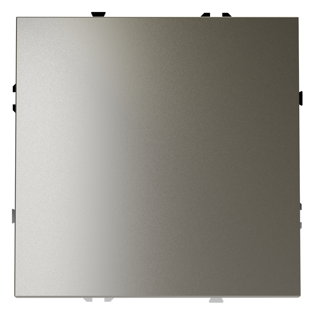 Проходной переключатель встраиваемый VOLTUM S70 одноклавишный 10А, (шелк) — изображение 2