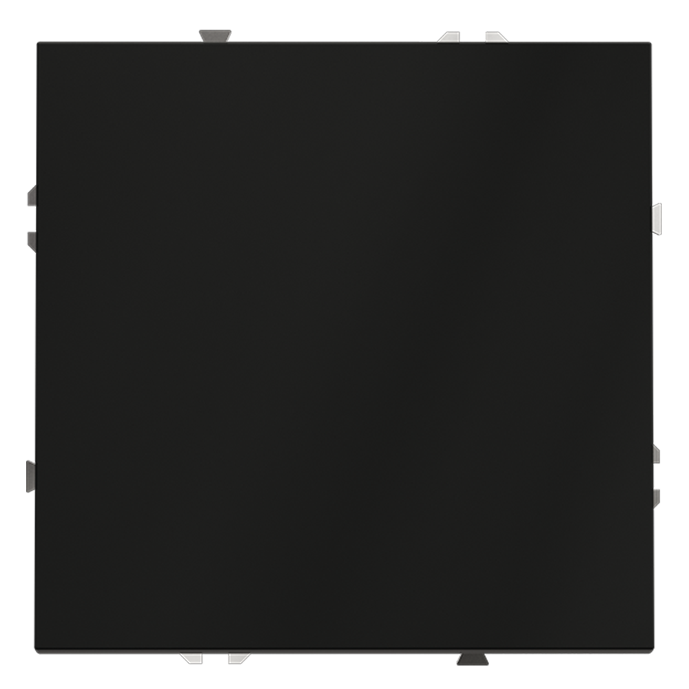 Перекрестный переключатель встраиваемый VOLTUM S70 одноклавишный 10А, (черный матовый) — изображение 2