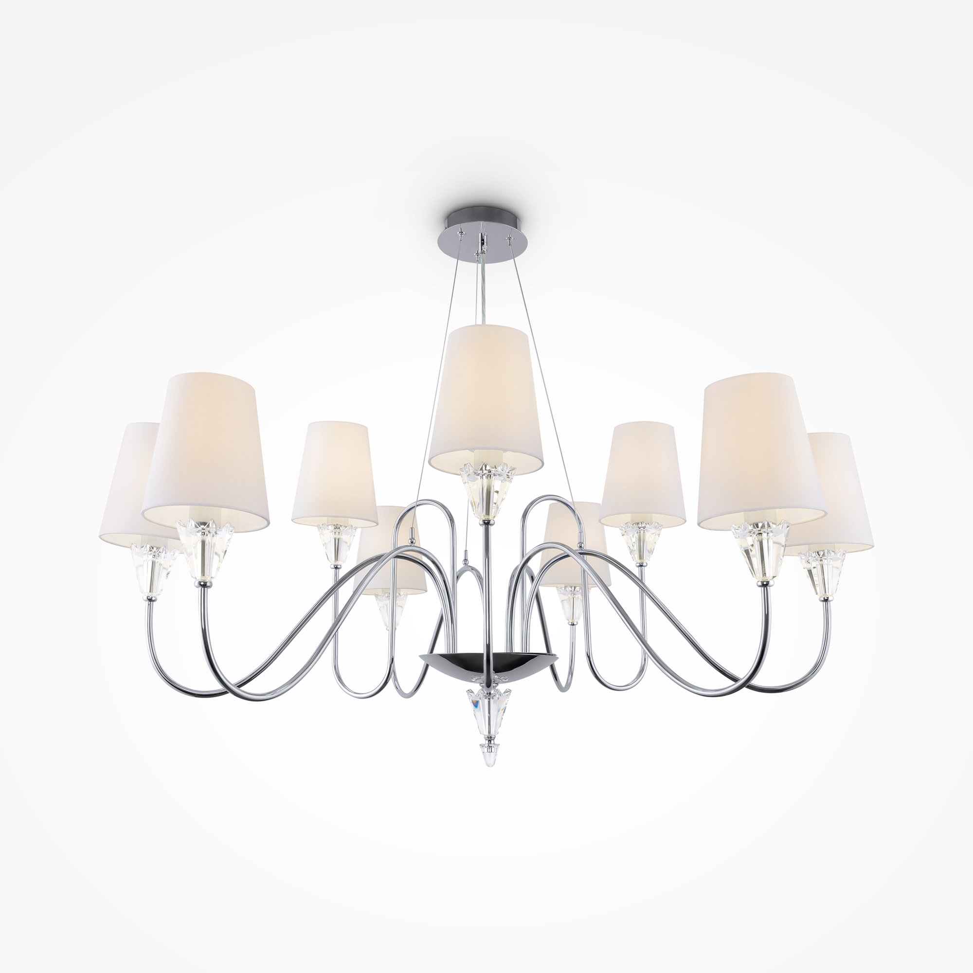 Люстра Florero E14x9 Люстра Maytoni MOD078PL-09CH — изображение 4