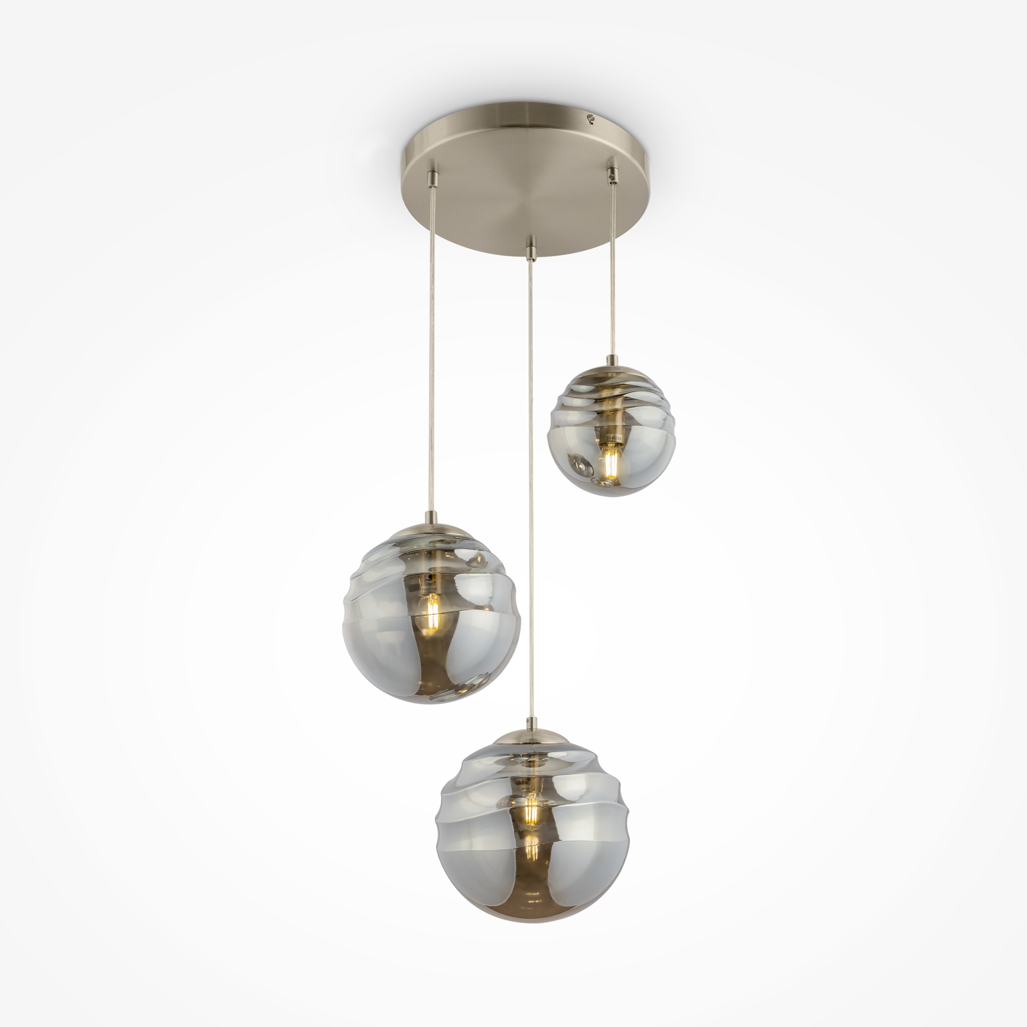 Подвесной светильник Vinare E14х3 40Вт Подвесной светильник Maytoni P074PL-03N — изображение 2