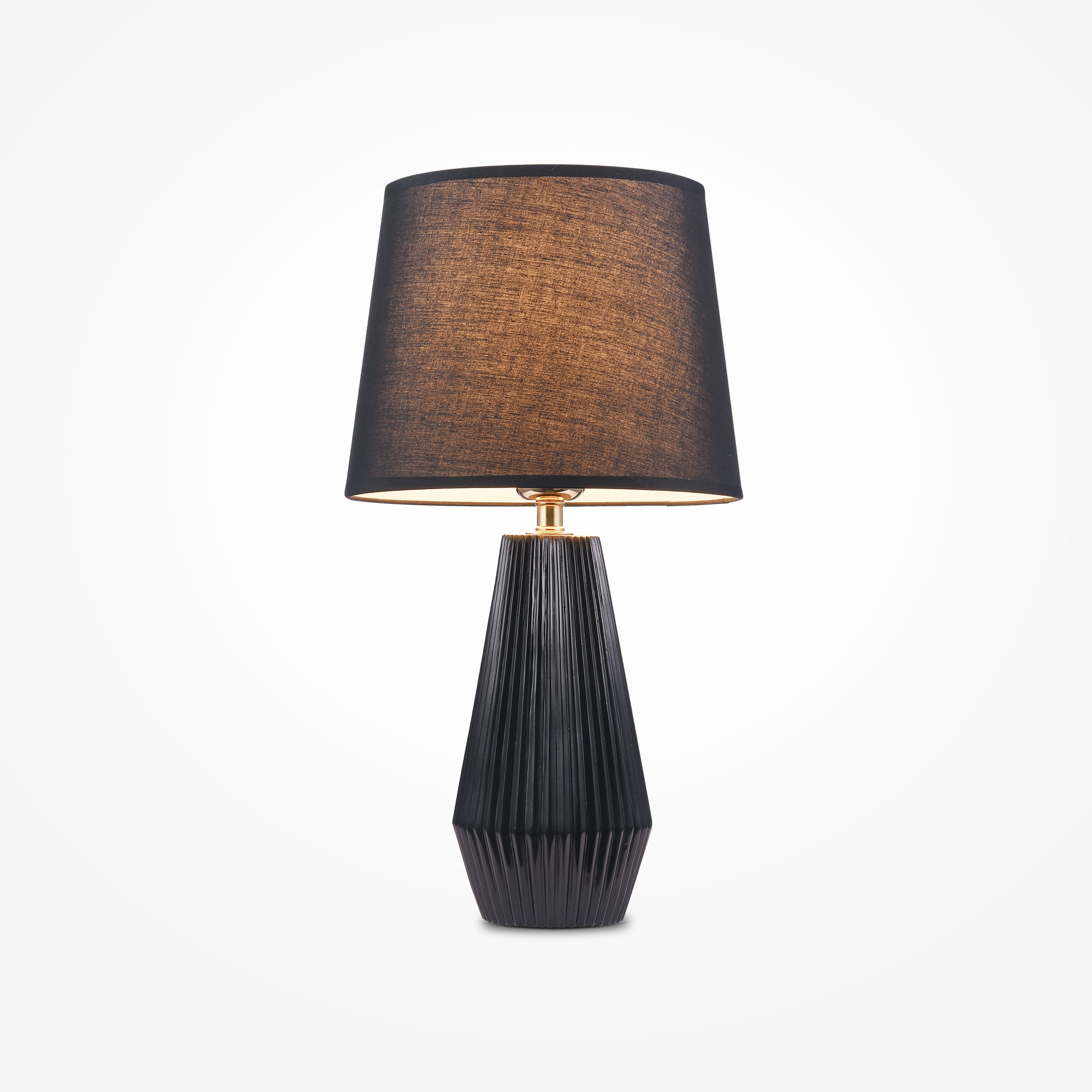 Настольный светильник Calvin Table E27х1 60Вт Настольный светильник Maytoni Z181-TL-01-B