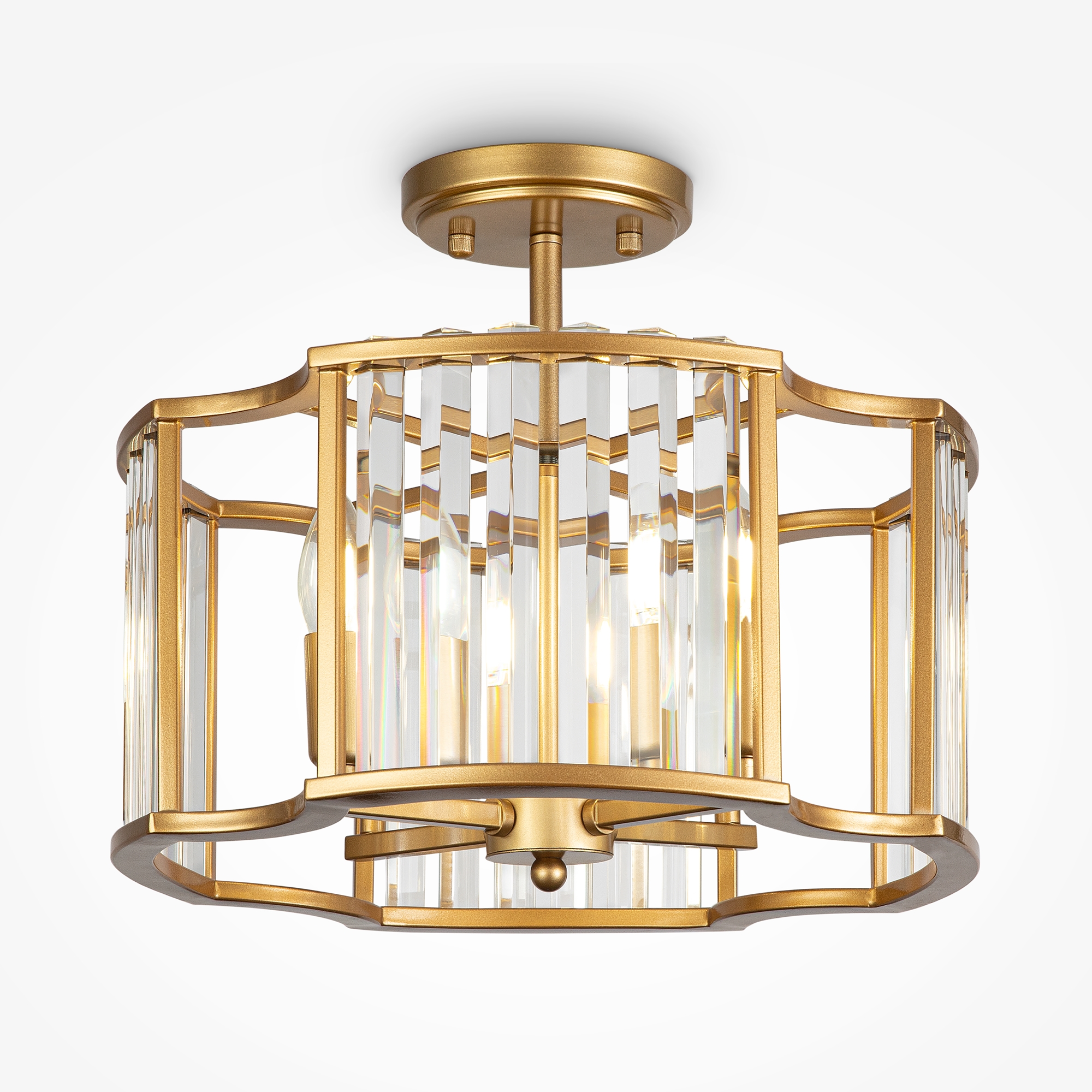 Потолочный светильник Solar E14х4 Потолочный светильник Maytoni MOD087CL-04G