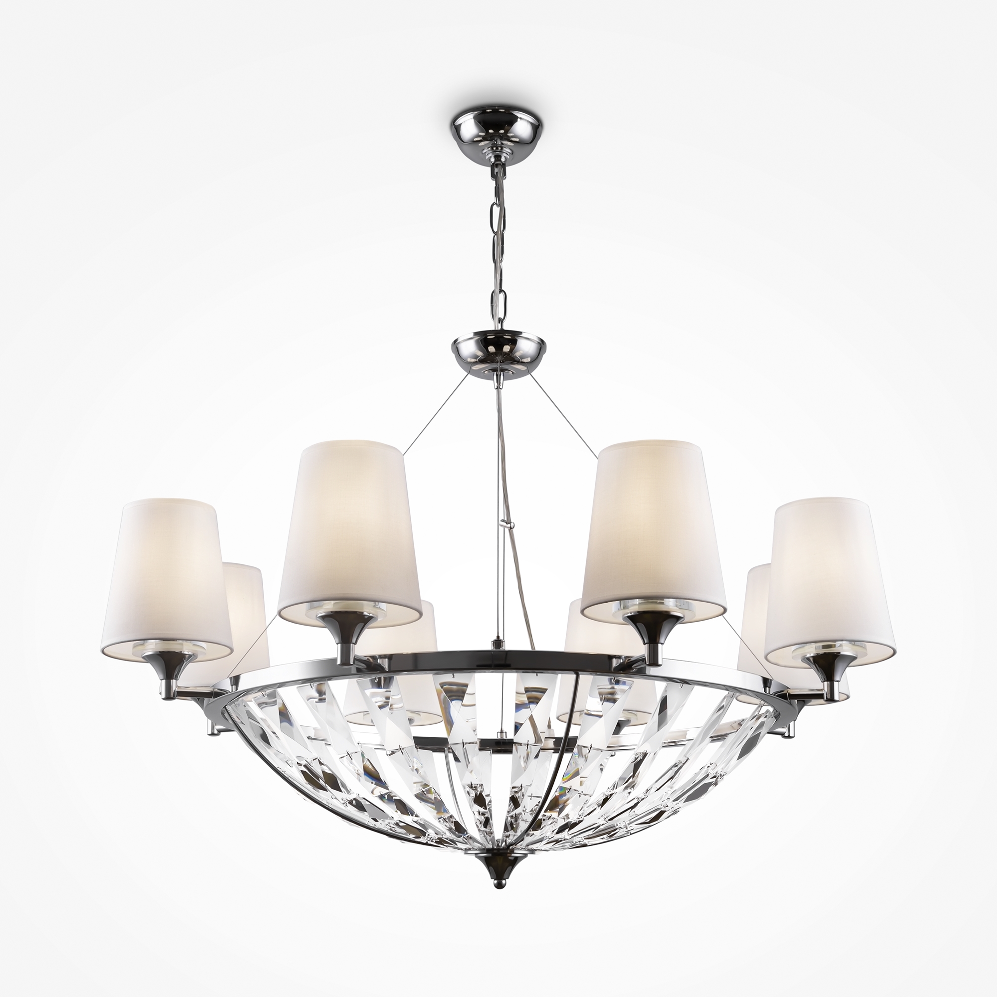 Подвесной светильник Pantheon E14x8 Подвесной светильник Maytoni H021PL-08CH — изображение 2