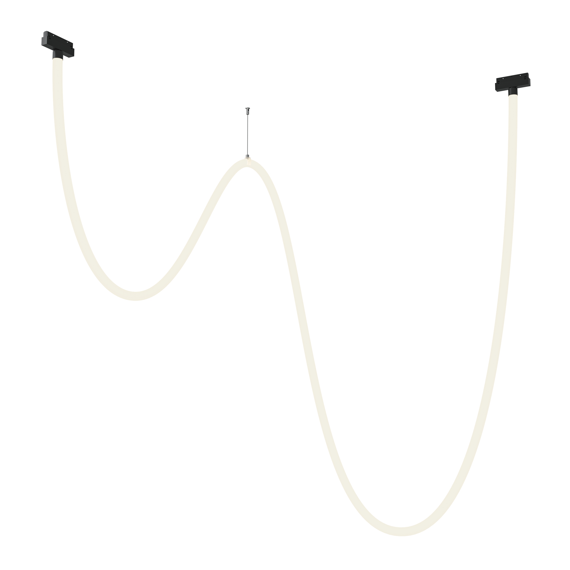 Трековый подвесной светильник Tau Exility 4000K 100Вт 360° Трековый подвесной светильник Technical TR101-2-100W4K-B