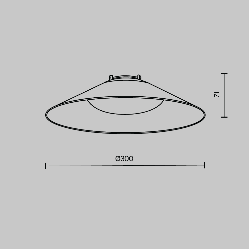 Подвесной светильник Campana Parity 4000K 12Вт 120° черный Подвесной светильник Technical TR127B-12W4K-B — изображение 4