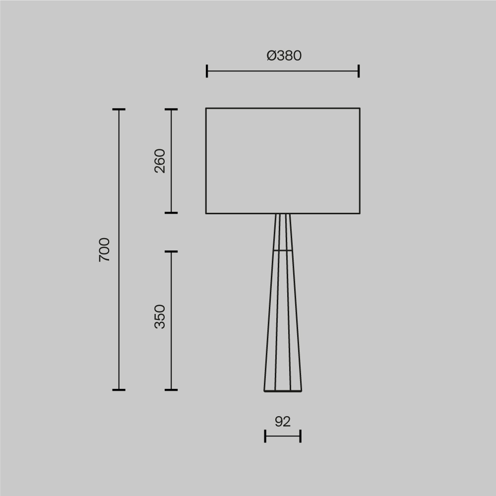 Настольный светильник Bianco E14х1 60Вт Настольный светильник Maytoni Z030TL-01BS1 — изображение 2