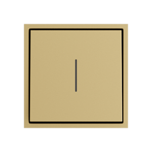 Одноклавишный проходной переключатель с LED-подсветкой