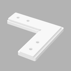 Соединитель угловой White (для магнитной системы АВД-5356