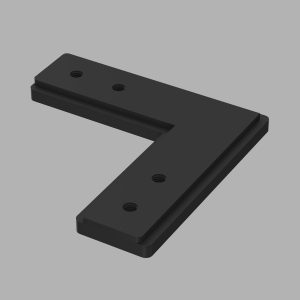 Соединитель угловой Black (для магнитной системы АВД-5356