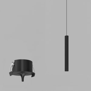 Подвесной светодиодный светильник Ledron SAGITONY R BASIC T40 Black 4000K