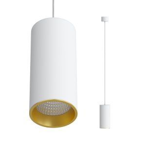 Подвесной светодиодный светильник Ledron SLC7392/12W-P White-Gold 4000K