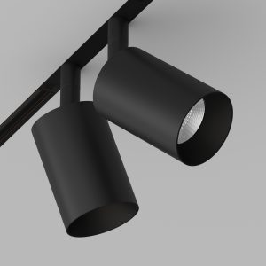 Светодиодный светильник для магнитной системы Ledron Sagi S60 Double Black 4000K