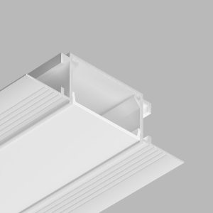 Встраиваемый профиль под шпаклевку Ledron АВД-5607 White