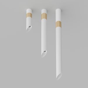 Накладной светодиодный светильник Ledron SLC78008-7W-80 Wooden White