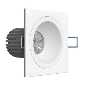 Встраиваемый светодиодный светильник Ledron LH07H-R SQ White 4000K TRIAC