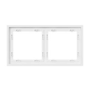 Рамка на 2 поста для розеток и выключателей