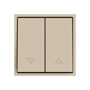 Двухклавишный жалюзийный выключатель