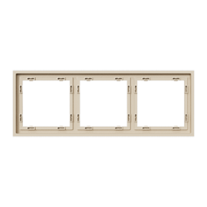 Рамка на 3 поста для розеток и выключателей